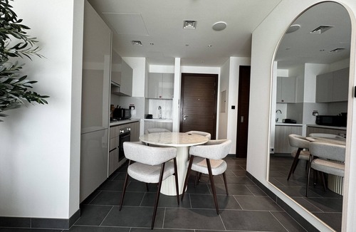 Nad Al Sheba Apartment | Luxury 1BR Apartment with Pool Access