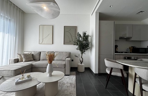 Nad Al Sheba Apartment | Luxury 1BR Apartment with Pool Access