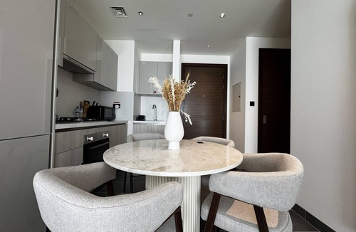 Nad Al Sheba Apartment | Luxury 1BR Apartment with Pool Access
