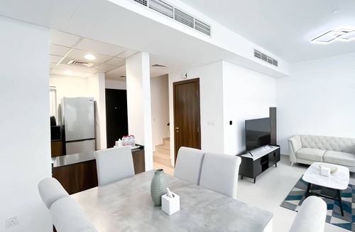Dubai Apartment | Luxury 3-Bedroom Duplex in Damac Hills & balcony