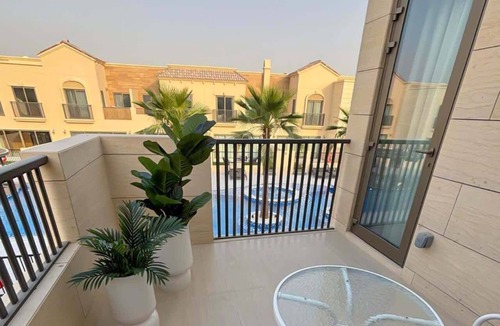 Dubai Villa | Luxury 3BR Townhouse with Pool View & Modern Comfort