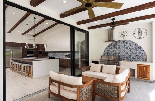 Playa Grande House | Luxury 7-Suite Villa in Playa Grande Steps to Beach | Pool & Lounge | Free Surfboards & Bikes