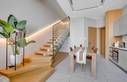 Business Bay Apartment | Luxury urban loft | SLS Dubai | Burj Khalifa view
