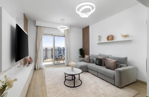 Abu Dhabi Apartment | Maison Privee - Sleek Yas Getaway with Ferrari World and Canal Views