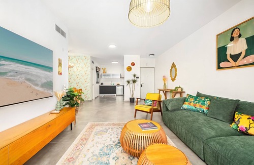 Nahariya Apartment | Mamad Achziv Stylish Beach Haven
