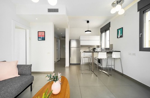 Tel Aviv Promenade Apartment | MAMAD Beach & City Center with Balcony by FeelHome