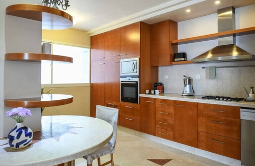 Netanya Apartment | Mamad Netanya Panoramic Sea-View 4BR Apt