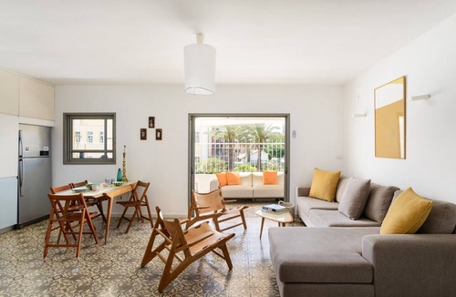 Neve Tzedek Apartment | MAMAD Penthouse & XL Terrace on Dallal Square by FeelHome