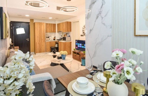 Abu Dhabi Apartment | Mariah Vista | Modern 1BR Junior with Balcony