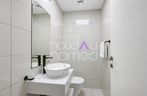 Business Bay Apartment | Modern 1BR Oasis | Huge Layout | City Lights