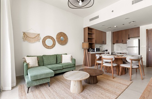 Dubai Apartment | Modern 2BD with Pool View in Town Square