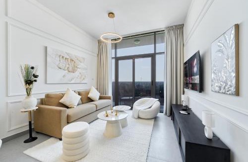 Dubai Production City Apartment | Modern 2BR in Ikarus Tower, Dubai Production City