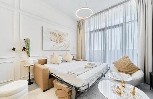 Dubai Production City Apartment | Modern 2BR in Ikarus Tower, Dubai Production City