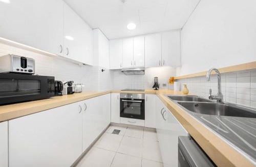 Al Raha Beach Apartment | Modern Coastal Escape with Private Beach Access
