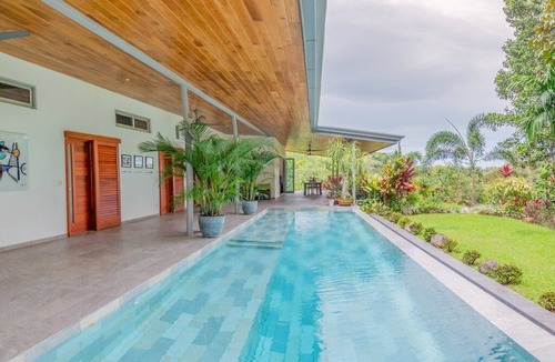 Punta Mala House | Modern Jungle Home in Ojochal with Year Round Sunsets