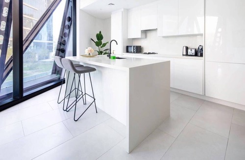 Downtown Dubai Apartment | Modern + Minimalist 1BR in Burj Khalifa Boulevard!