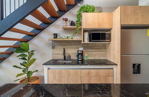 Arenal Hot Springs Apartment | Modern Private Estate: 2 Homes, Jacuzzi, Cinema & Volcano Views