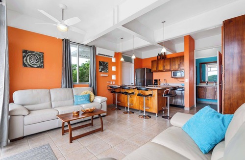 Coco Condo | Modern Top-Floor Condo with Panoramic Views and Community Pool