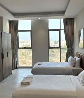 Al Khuwair Apartment | Muscat City Stay-2BR Apt 201 near Grand & Avenue Mall