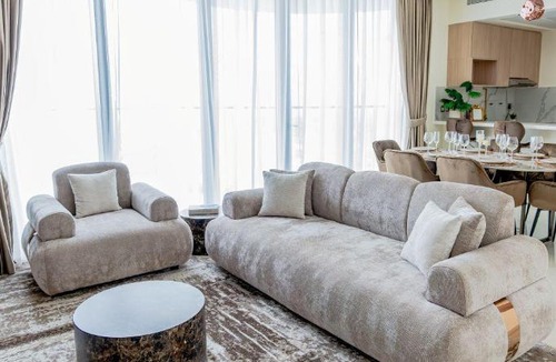 Mina Al Arab Apartment | Nasma Luxury stays- Sophisticated Interior near Hayat Beach