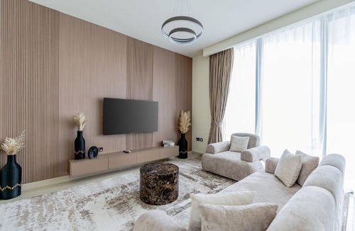 Mina Al Arab Apartment | Nasma Luxury stays- Sophisticated Interior near Hayat Beach