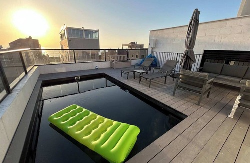 Netanya Apartment | Netanya View Double Suite with a private heated pool for a perfect getaway.