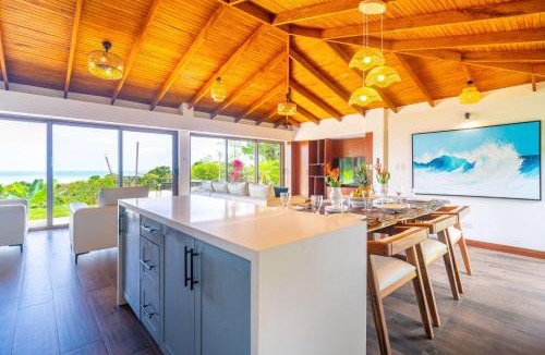 Playa Tortuga House | NEW-Gated-Panoramic sunset ocean view-pool-4 suite