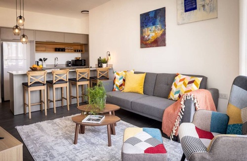 Haifa Apartment | Old Charm & Modern Meets in Haifa with Shelter