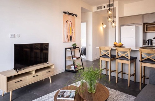 Haifa Apartment | Old Charm & Modern Meets in Haifa with Shelter