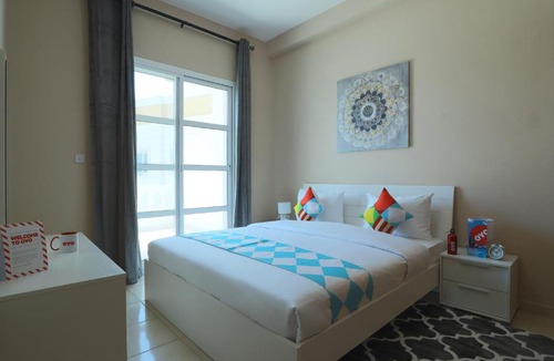 Dubai Production City Apartment | OYO Home 368 1BHK Qasr Sabah-3 IMPZ