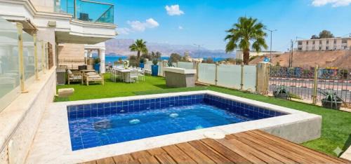 Eilat Apartment | Palmore Resort 4 bedroom apartment with Private Pool - By Amdar Holiday Apartments