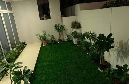 Dubai Villa | Peaceful 3-bedroom Desert Retreat in Dubai w/Private Garden, Pool + Water Park!