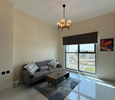 Dubai Apartment | Peaceful Cozy 1 BHK Pool Garden View Liwan Dubai Land