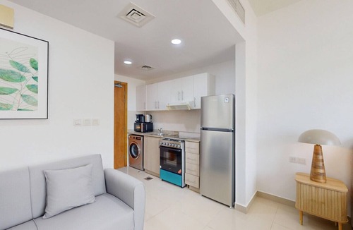 Dubai Production City Apartment | Peaceful Studio l City Skyline View l IMPZ