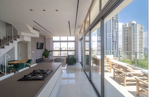 Bat Yam Apartment | Penthouse de Luxe à Bat Yam 4 Chambres vue mer