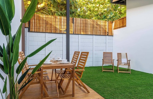 Pinilla Apartment | Pinilla Living Studios 3, Secluded bedroom, exclusive deck and pool