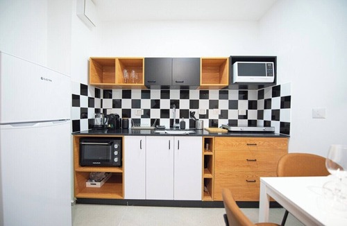 Haifa Apartment | Port city- Downtown 2 bdrms apt w/balcony+mamad 2