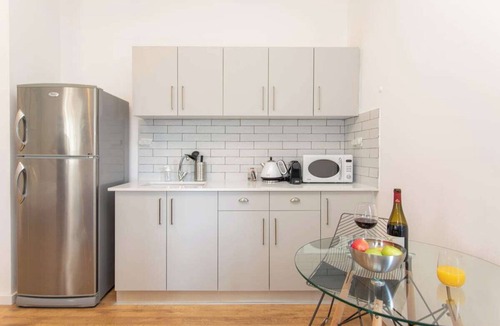 Haifa Apartment | PORT CITY HAIFA-studio w/balcony near the BEACH#1