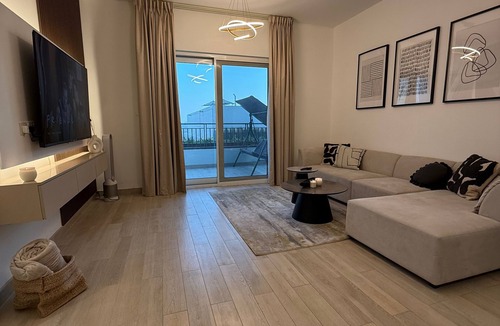 Abu Dhabi Apartment | Premium 2BR Ground-Floor Apartment | Pool Access | Extra-Large Patio