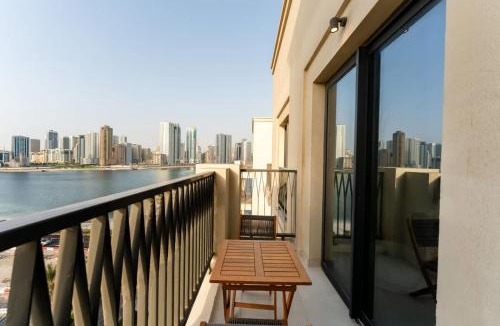 Al Khan Apartment | Premium Stunning 2-Bed Beachfront Apartment - Cyan Beach Residence