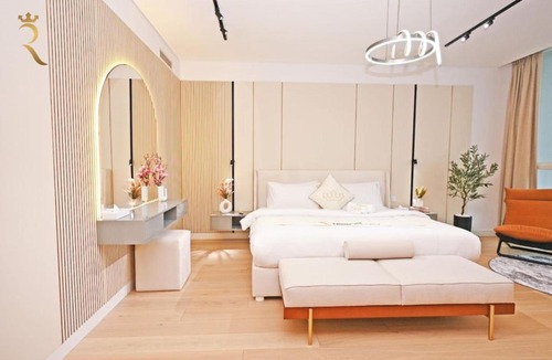 Saadiyat Cultural District Apartment | Prime Beach 1BR - Elegant Chic Coastal Retreat