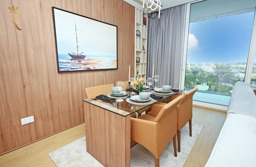 Saadiyat Cultural District Apartment | Prime Beach 1BR - Elegant Chic Coastal Retreat