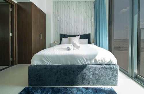 Al Hamriya Apartment | Prime Beachfront 1-Bedroom Apartment - Blue Bay Walk