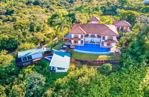 Ciudad Cortes Villa | Private 10-Bedroom Ocean-View Villa Estate in Ojochal