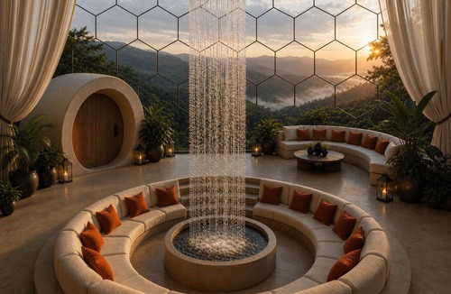 Baru House | Private 75-Acre Dome Estate: Waterfall, Farm, Trails & Pacific Views
