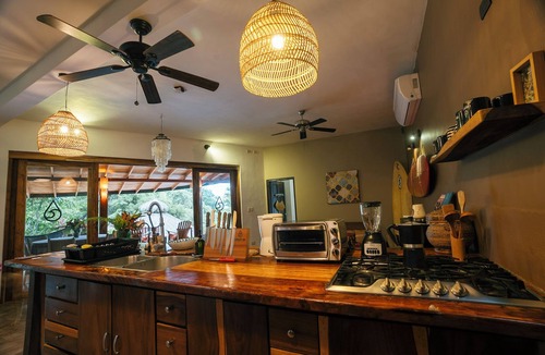 Playa Santa Teresa Villa | Private Jungle villa Casa Drop In with private saltwater pool, walk to the beach