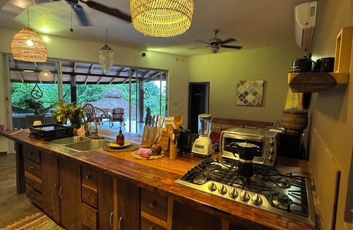 Playa Santa Teresa Villa | Private Jungle villa Casa Drop In with private saltwater pool, walk to the beach