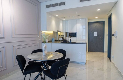 Dubai Apartment | Private Pool! Stylish 3BR Apt in Dubai Studio City