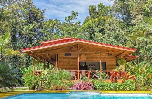 Ballena House | Private Riverside Jungle House w/Pool, Orchard & Wildlife, 5 mins to Beach