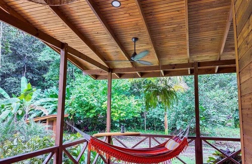Ballena House | Private Riverside Jungle House w/Pool, Orchard & Wildlife, 5 mins to Beach